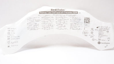 CareFusion 8075RTC RediTube Oral/Nasal Tracheal Tube 7.5ID x 10.2OD x 25mm (x)